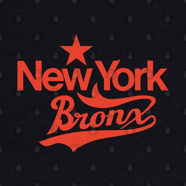 New York Bronx - New York Bronx Schriftzug - Bronx Logo by Boogosh